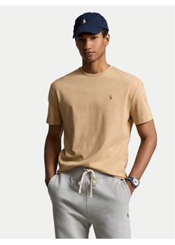 Polo Ralph Lauren T-Shirt 710740727072 Beżowy Slim Fit ze sklepu MODIVO w kategorii T-shirty męskie - zdjęcie 181097765