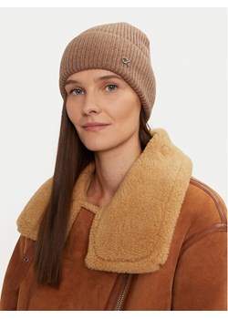 Calvin Klein Czapka Chunky K60K612873 Beżowy ze sklepu MODIVO w kategorii Czapki zimowe damskie - zdjęcie 181097845
