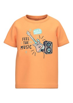 NAME IT T-Shirt 13217046 Pomarańczowy Regular Fit ze sklepu MODIVO w kategorii T-shirty chłopięce - zdjęcie 181098019