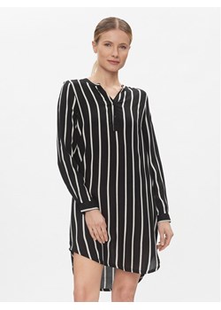 Kaffe Sukienka koszulowa Marana 10551803 Czarny Relaxed Fit ze sklepu MODIVO w kategorii Sukienki - zdjęcie 181098025