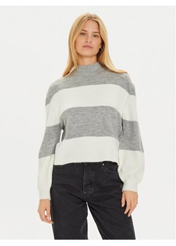 Brave Soul Sweter LK-230MOLLIEC Szary Loose Fit ze sklepu MODIVO w kategorii Swetry damskie - zdjęcie 181098058