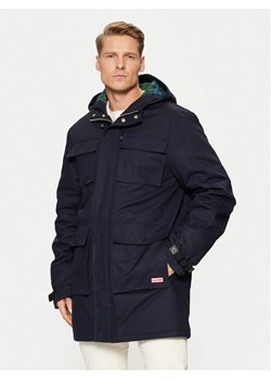 Hunter Kurtka zimowa HARM0002242 Granatowy Regular Fit ze sklepu MODIVO w kategorii Kurtki męskie - zdjęcie 181098066