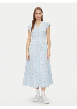 Gap Sukienka koszulowa 731352-00 Błękitny Regular Fit ze sklepu MODIVO w kategorii Sukienki - zdjęcie 181098116