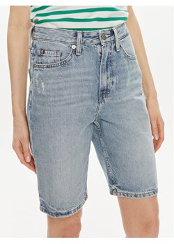 Tommy Hilfiger Szorty jeansowe WW0WW41326 Niebieski Slim Fit ze sklepu MODIVO w kategorii Szorty - zdjęcie 181098138