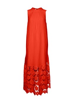 YAS Sukienka letnia Twigsy 26037703 Czerwony Relaxed Fit ze sklepu MODIVO w kategorii Sukienki - zdjęcie 181098176