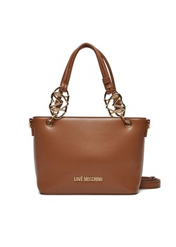 LOVE MOSCHINO Torebka JC4052PP1MLF0201 Brązowy ze sklepu MODIVO w kategorii Torebki damskie - zdjęcie 181098359