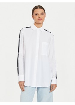 Hugo Koszula Elodina 50530260 Biały Oversize ze sklepu MODIVO w kategorii Koszule damskie - zdjęcie 181098368