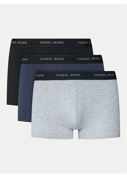YSABEL MORA Komplet 3 par bokserek 20158 Kolorowy ze sklepu MODIVO w kategorii Majtki męskie - zdjęcie 181098476