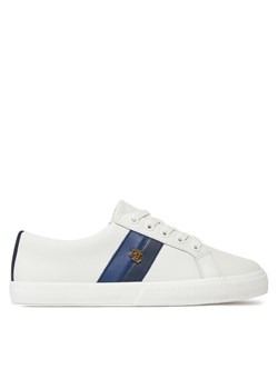 Lauren Ralph Lauren Sneakersy Janson II 802925365002 Biały ze sklepu MODIVO w kategorii Trampki damskie - zdjęcie 181098488