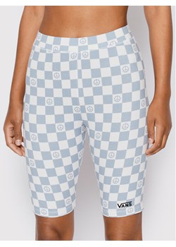 Vans Kolarki Flying V Print VN0A7PNE Błękitny Slim Fit ze sklepu MODIVO w kategorii Szorty - zdjęcie 181098507