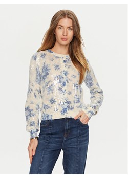 TWINSET Kardigan 241TT3282 Niebieski Regular Fit ze sklepu MODIVO w kategorii Swetry damskie - zdjęcie 181098616