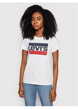 Levi's® T-Shirt The Perfect Graphic Tee 17369-0297 Biały Regular Fit ze sklepu MODIVO w kategorii Bluzki damskie - zdjęcie 181098636
