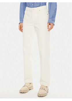 Tommy Hilfiger Jeansy WW0WW44331 Biały Regular Fit ze sklepu MODIVO w kategorii Jeansy damskie - zdjęcie 181098696