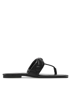 Kurt Geiger Japonki Kensington T-Bar Sandal 8651400109 Czarny ze sklepu MODIVO w kategorii Klapki damskie - zdjęcie 181098907