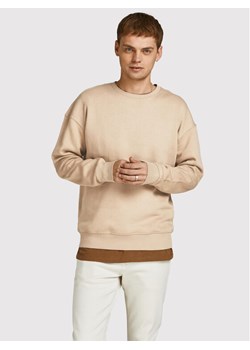 Jack&Jones Bluza Star 12208182 Beżowy Regular Fit ze sklepu MODIVO w kategorii Bluzy męskie - zdjęcie 181098918