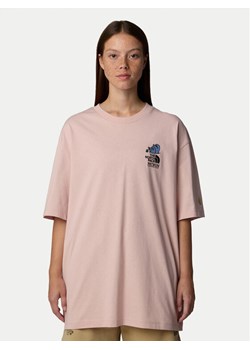 The North Face T-Shirt Unisex Mountain Cleanup NF0A8C4D Różowy Oversize ze sklepu MODIVO w kategorii Bluzki damskie - zdjęcie 181098959