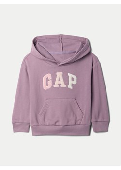 Gap Bluza 635288 Fioletowy Regular Fit ze sklepu MODIVO w kategorii Bluzy dziewczęce - zdjęcie 181098969