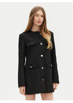 Guess Płaszcz przejściowy W5RL20 WGVS2 Czarny Regular Fit ze sklepu MODIVO w kategorii Płaszcze damskie - zdjęcie 181099015