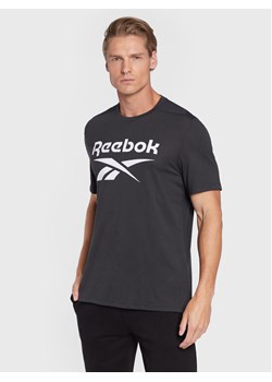 Reebok Koszulka techniczna Workout Ready HI3925 Czarny Regular Fit ze sklepu MODIVO w kategorii T-shirty męskie - zdjęcie 181099025