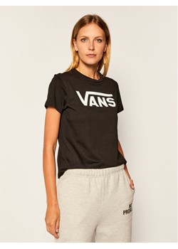 Vans T-Shirt Flying V Crew Tee VN0A3UP4 Czarny Regular Fit ze sklepu MODIVO w kategorii Bluzki damskie - zdjęcie 181099078