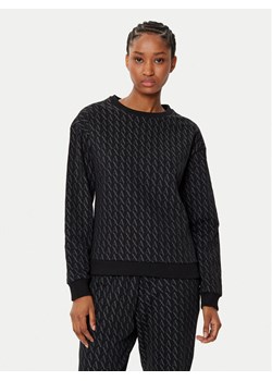 Armani Exchange Bluza 8NYMLG YJE5Z 1200 Czarny Regular Fit ze sklepu MODIVO w kategorii Bluzy damskie - zdjęcie 181099147