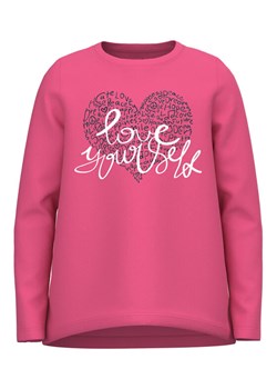 NAME IT Bluzka 13218897 Różowy Relaxed Fit ze sklepu MODIVO w kategorii Bluzki dziewczęce - zdjęcie 181099205