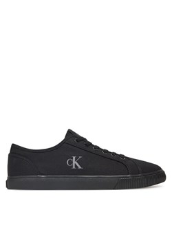Calvin Klein Jeans Tenisówki Ess Vulc Low Mg Canvas YM0YM01209 Czarny ze sklepu MODIVO w kategorii Trampki męskie - zdjęcie 181099288