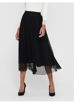 ONLY Spódnica midi 15214303 Czarny Regular Fit ze sklepu MODIVO w kategorii Spódnice - zdjęcie 181099355