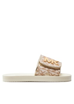 MICHAEL KORS KIDS Klapki MK100946 Beżowy ze sklepu MODIVO w kategorii Klapki dziecięce - zdjęcie 181099406