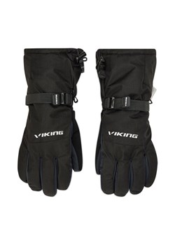 Viking Rękawice narciarskie Tuson Gloves 111/22/6523 Czarny ze sklepu MODIVO w kategorii Rękawiczki męskie - zdjęcie 181099427