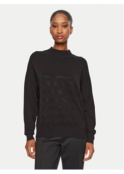 LOLA CASADEMUNT Sweter LF2411018 Czarny Regular Fit - id: 0000304794346 - marki Lola Casademunt - 181099475 LOLA CASADEMUNT Sweter LF2411018 Czarny Regular Fit ze sklepu MODIVO w kategorii Swetry damskie - zdjęcie 181099475