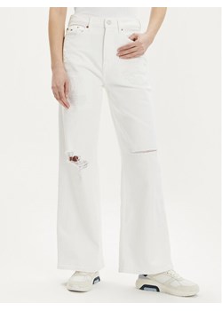 Tommy Jeans Jeansy Claire DW0DW18322 Biały Wide Leg - id: 0000303429379 - marki Tommy Jeans - 181099529 Tommy Jeans Jeansy Claire DW0DW18322 Biały Wide Leg ze sklepu MODIVO w kategorii Jeansy damskie - zdjęcie 181099529