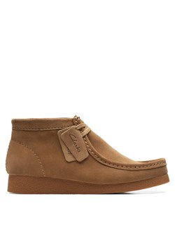 Clarks Trzewiki Wallabee Evo Boot 26172824 Brązowy ze sklepu MODIVO w kategorii Buty zimowe męskie - zdjęcie 181099555