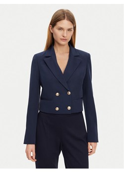 Guess Marynarka W5GN67 WH9Y2 Granatowy Regular Fit ze sklepu MODIVO w kategorii Marynarki damskie - zdjęcie 181099849