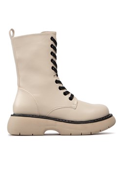 DeeZee Botki ZAL90087-4 Beżowy ze sklepu MODIVO w kategorii Workery damskie - zdjęcie 181099906