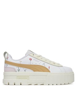 Puma Sneakersy Mayze Secret Garden Wns 401262 01 Biały ze sklepu MODIVO w kategorii Buty sportowe damskie - zdjęcie 181099929