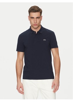 Lacoste Polo DH5522 Granatowy Regular Fit ze sklepu MODIVO w kategorii T-shirty męskie - zdjęcie 181099939
