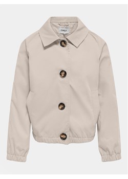 Kids ONLY Kurtka przejściowa Eja 15310828 Szary Regular Fit ze sklepu MODIVO w kategorii Kurtki dziewczęce - zdjęcie 181099997