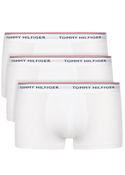 Tommy Hilfiger Komplet 3 par bokserek 3P Lr Trunk 1U87903841 Biały ze sklepu MODIVO w kategorii Majtki męskie - zdjęcie 181100038