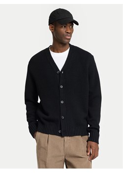 Selected Homme Kardigan Cody 16095620 Czarny Relaxed Fit ze sklepu MODIVO w kategorii Swetry męskie - zdjęcie 181100187
