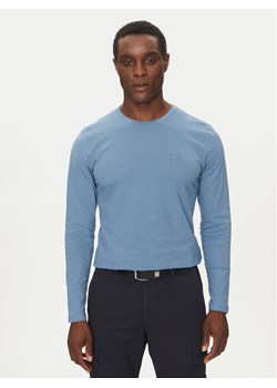 BOSS Longsleeve Tacks 50512111 Niebieski Regular Fit ze sklepu MODIVO w kategorii T-shirty męskie - zdjęcie 181100297