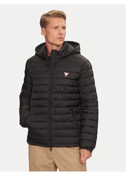 Guess Kurtka puchowa M4YL99 WG922 Czarny Regular Fit ze sklepu MODIVO w kategorii Kurtki męskie - zdjęcie 181100329