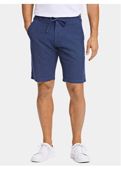 Lindbergh Szorty materiałowe 30-508003 Granatowy Relaxed Fit ze sklepu MODIVO w kategorii Spodenki męskie - zdjęcie 181100337