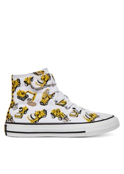 Converse Trampki Chuck Taylor All Star Construction Truck Easy-On A10766C Biały ze sklepu MODIVO w kategorii Trampki dziecięce - zdjęcie 181100395