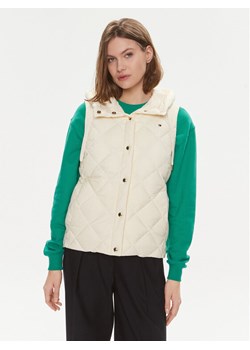 Tommy Hilfiger Bezrękawnik Classic WW0WW42463 Écru Regular Fit ze sklepu MODIVO w kategorii Kamizelki damskie - zdjęcie 181100427