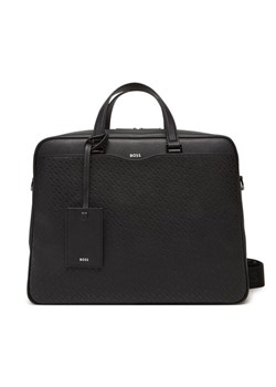 BOSS Torba na laptopa 50542235 Czarny ze sklepu MODIVO w kategorii Torby na laptopa - zdjęcie 181100577