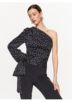Pinko Bluzka Thira 100227 A0ZI Czarny Regular Fit ze sklepu MODIVO w kategorii Bluzki damskie - zdjęcie 181100595