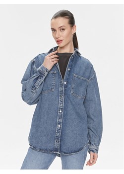 Samsøe Samsøe Koszula jeansowa Eleanor F23400135 Niebieski Relaxed Fit ze sklepu MODIVO w kategorii Koszule damskie - zdjęcie 181100646
