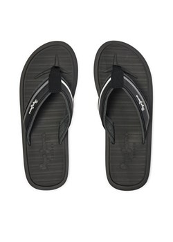 Pepe Jeans Japonki West Basic PMS70156 Czarny ze sklepu MODIVO w kategorii Klapki męskie - zdjęcie 181100826