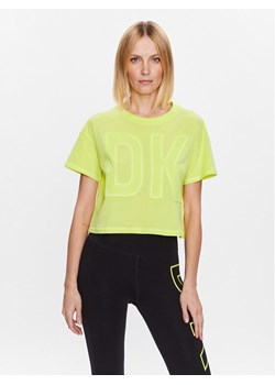 DKNY Sport T-Shirt DP3T9218 Żółty Classic Fit ze sklepu MODIVO w kategorii Bluzki damskie - zdjęcie 181100835